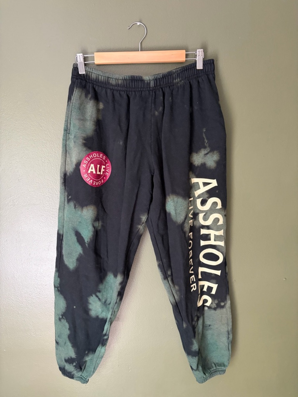 Assholes Live Forever Tie-Dye Sweat Set - Picture 2 of 2